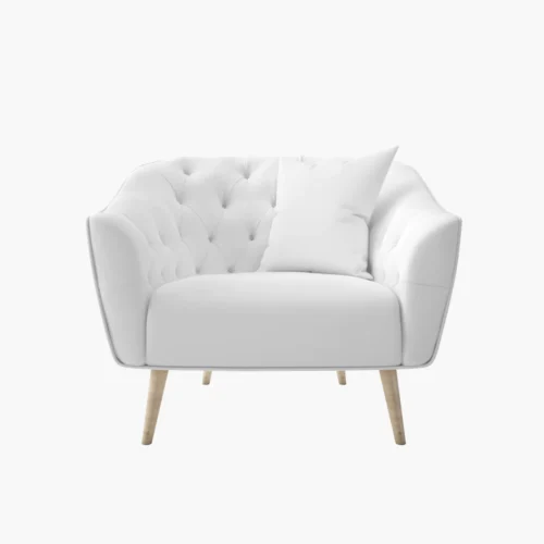 ANNA SnowLuxe Tufted Armchair