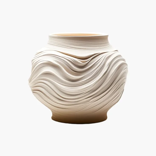 product-19 ANNA SculptWave Ceramic Art Vase