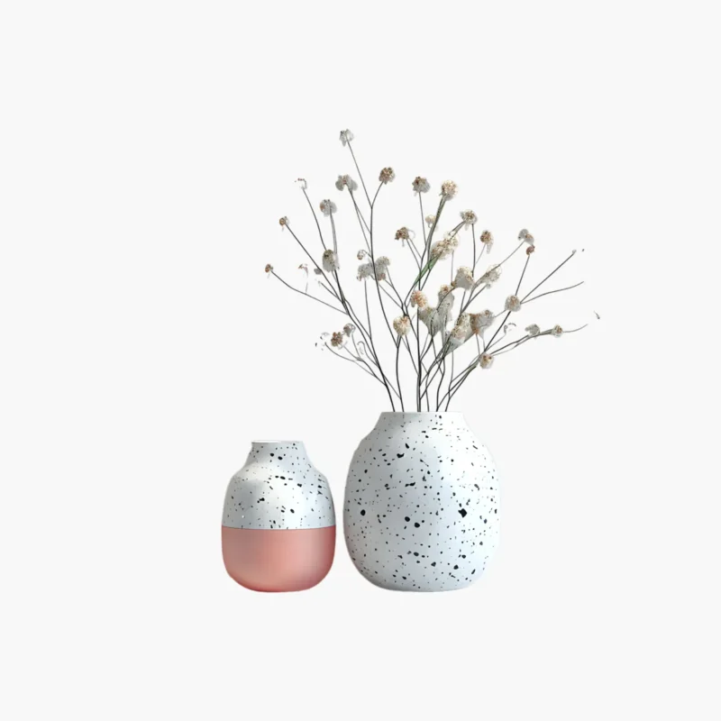 product-22 ANNA SpeckleCeram Vase Duo