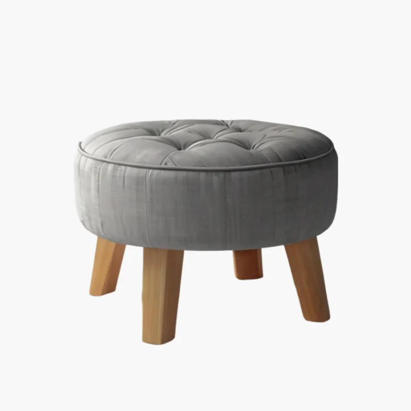 product-24 ANNA CozyRound Tufted Ottoman