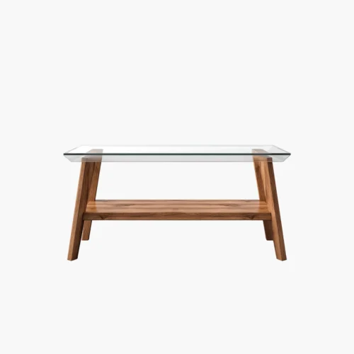 product-31 ANNA Nordic Glass-Top Coffee Table